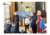 Lo spettacolo di “Frate Mago” alla festa per i bambini delle scuole pescaresi