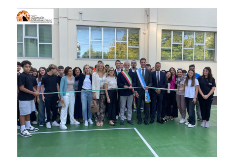 Pescara. Inaugurati i nuovi impianti sportivi nella scuola media “Rossetti”