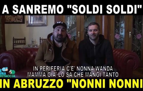 “Nonni” parodia abruzzese di “ Soldi” di Mahmood