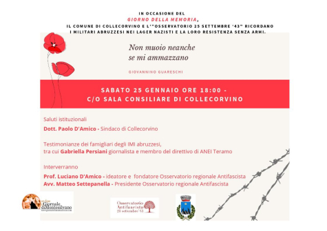 Collecorvino. “Custodi della Memoria: racconti di Luce e Ombre”.