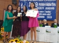 Al centro Di Donato e Buonomo che ritirano il premio a Vasto