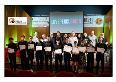 Premiati al Conservatorio di Pescara i vincitori dell’Italy Percussion Competition