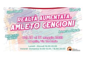 L'Aquila, mostra sulla Realtà aumentata in pieno centro storico