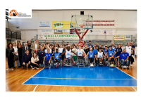 Sport: Marsilio tiene a battesimo l’Amicacci Abruzzo di basket in carrozzina