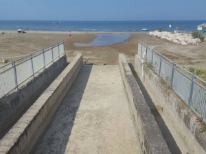 Pescara/Balneazione: si via Balilla, via Galilei. Divieto a Fosso Mazzocco, "è asciutto"