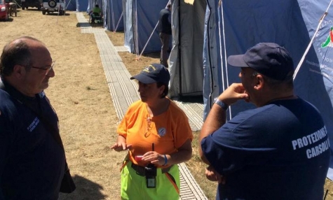 Sisma. Mazzocca: "607 assistiti dalla Protezione Civile d'Abruzzo"