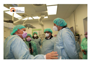 Teramo, inaugurato in ospedale il secondo robot chirurgico “da Vinci Xi”