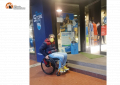 Carrozzine determinate, colletta per eliminare barriere architettoniche al negozio Pescara calcio.