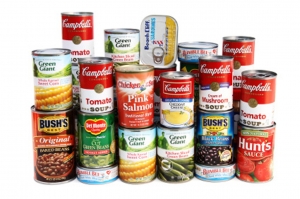 Non alimenti fraschi ma alimenti in scatola.
