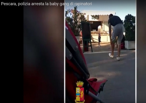 Pescara/furti e vandalismo, arresto di baby gang - video