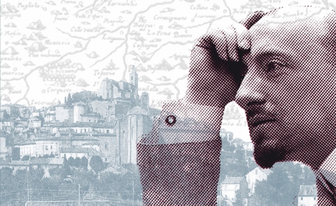 D'Anunzio nella copertina del libro