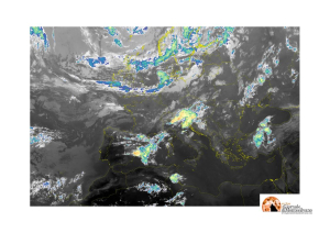 Rovesci e temporali sulla costa, durano poco.