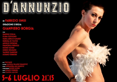 Cabaret D’Annunzio. All’Aurum spettacolo sul Vate