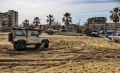 Montesilvano/beach experience. 70 fuoristrada in corsa sulla spiaggia libera