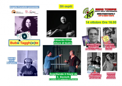 Edoardo Oliva a Bubù taggh(e)te oggi su rtradioterapia.it