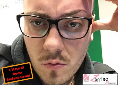 L'Asso di Roma alias Stefano Casini, blogger, conosciuto per le notizie in anteprima sul calcio mercato