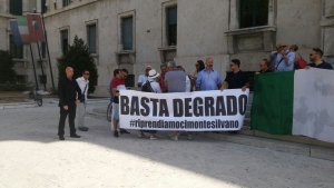 la protesta di oggi