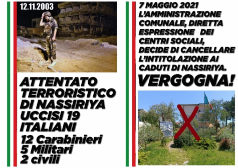 Flash mob di Fratelli d’Italia a San Vito Chietino.