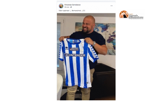 Serraiocco  sponsor del Pescara calcio Delfino