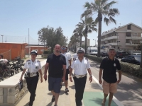 Montesilvano. Ronda in spiaggia: sanzioni per i trasgressori delle regole.