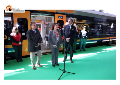 Trasporti: Marsilio,"Consegnato secondo dei 5 treni elettrici di Trenitalia"