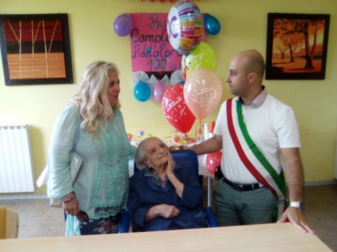 Pennapiedimonte, augri alla nonna centenaria