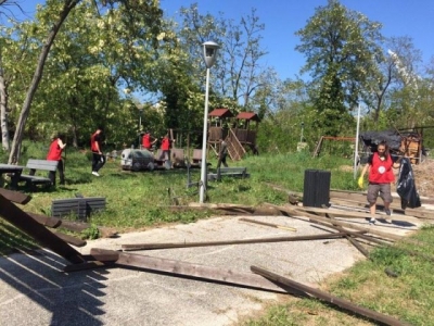 i ragazzi di Cpi a lavoro
