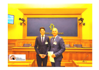 Nella foto Alessandro Saputelli a sinistra insieme al Segretario Provinciale di Pescara Ivano Pietrolungo