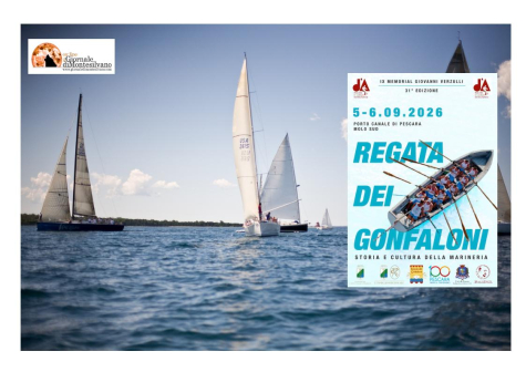 Pescara. Torna la Regata dei Gonfaloni con la 31esima edizione