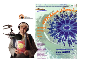 #DISTORSIONI/2 La Poesia dialoga con l’Arte primo appuntamento
