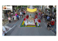 Infiorata di Giulianova termina con la processione che calpesta l'opera di pazienza.