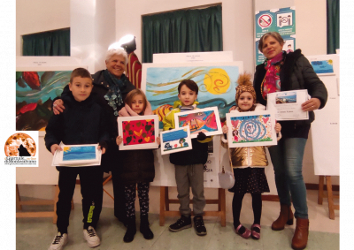 Montesilvano. Conclusi i laboratori di pittura 1 dicembre al Palacongressi