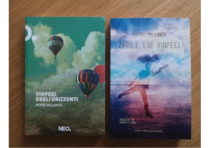 Peppe Millanta in Romani per presentare Vinpeel degli orizzonti
