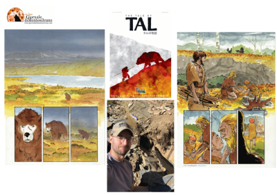 The tale of Tal, il fumetto mondiale su orsi e Neanderthal, consulente un paleontologo abruzzese