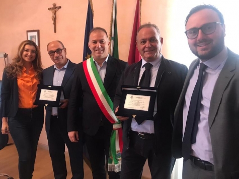 Montesilvano, targa per due carabinieri in pensione