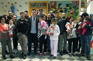 Casapound Lanciano in ospedale