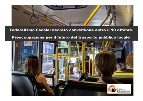 Federalismo fiscale,  cancella il Fondo Nazionale Trasporti